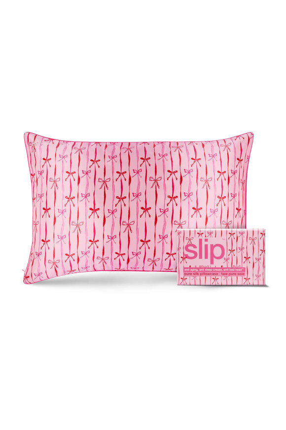 Slip Silk Silk Queen Strawberry Cupcake Pillowcase