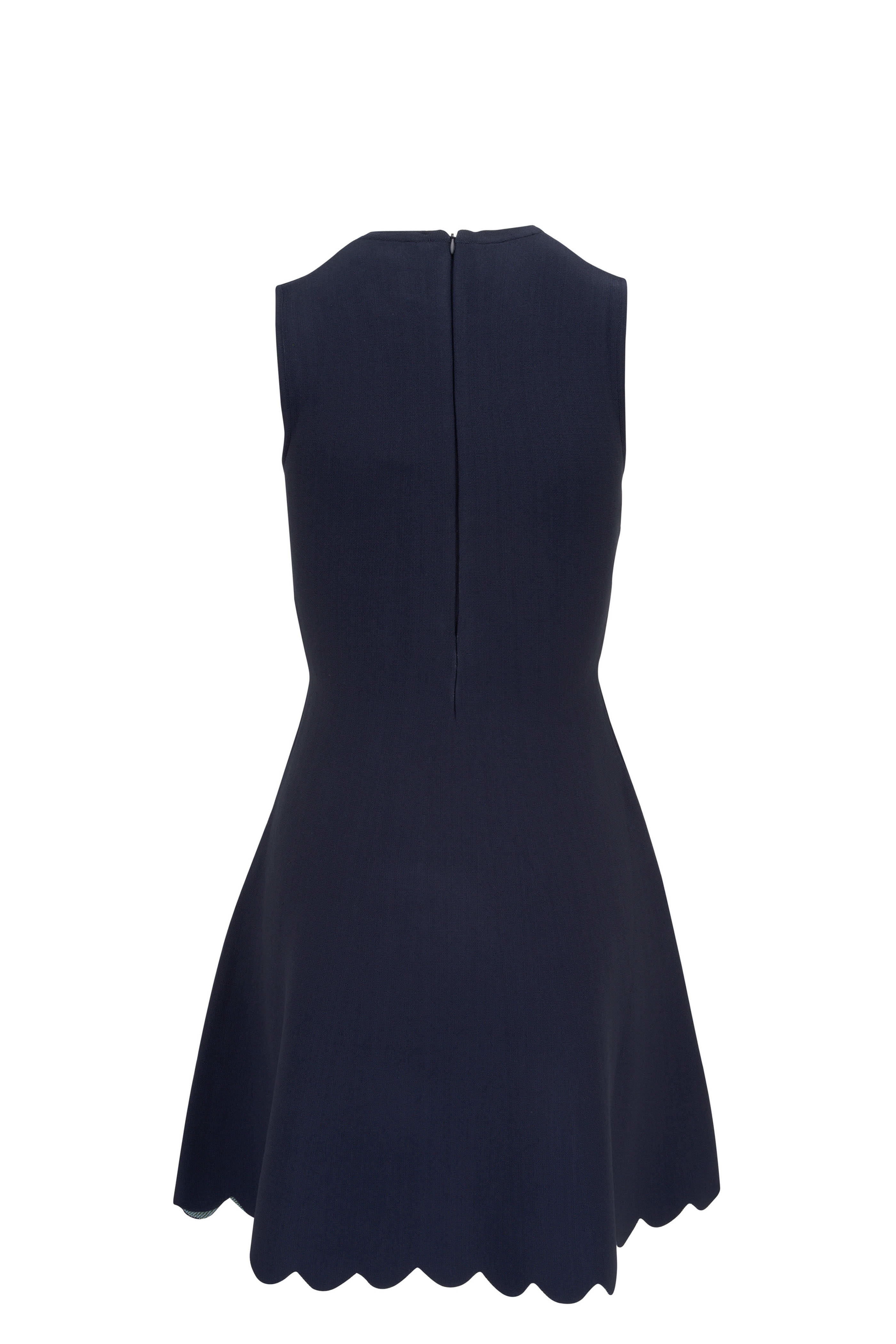 Lela Rose - Navy Floral Sleeveless Mini Dress | Mitchell Stores