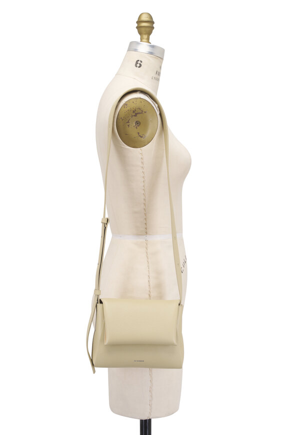 Jil Sander Mini Envelope Messenger Almond Leather Bag - view 5
