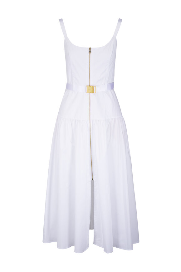 L'Agence Rima White Midi Dress - view 1