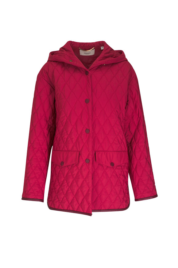 Agnona - Cardinal Quilted Jacket 