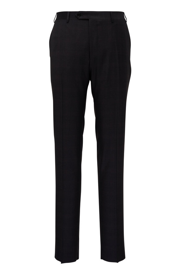 Canali - Gray Tonal Plaid Wool Suit | Mitchell Stores