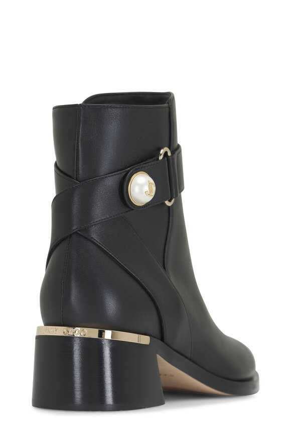 Jimmy Choo - Noor Black Leather Boot