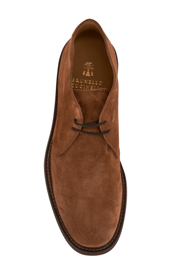 Brunello Cucinelli - Brown Suede Desert Boot