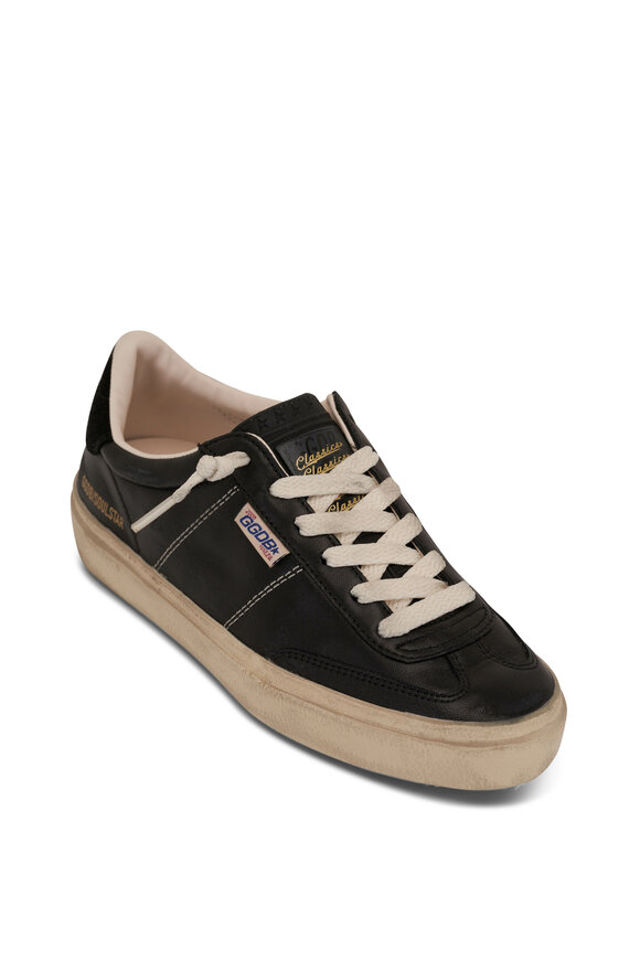 Golden Goose Soul Star Black Leather Sneaker