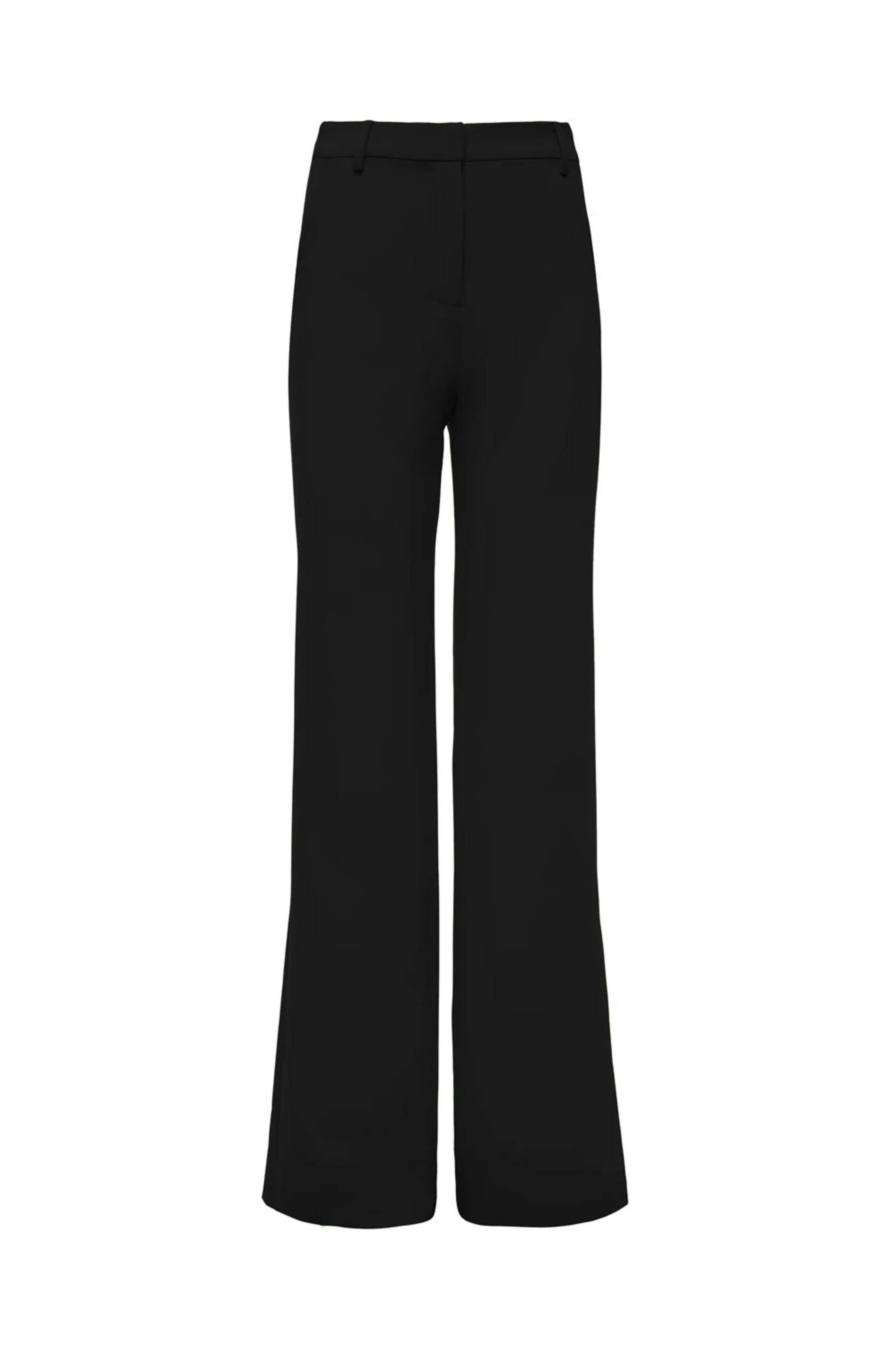 L'Agence - Black Pilar Wide Leg Pant
