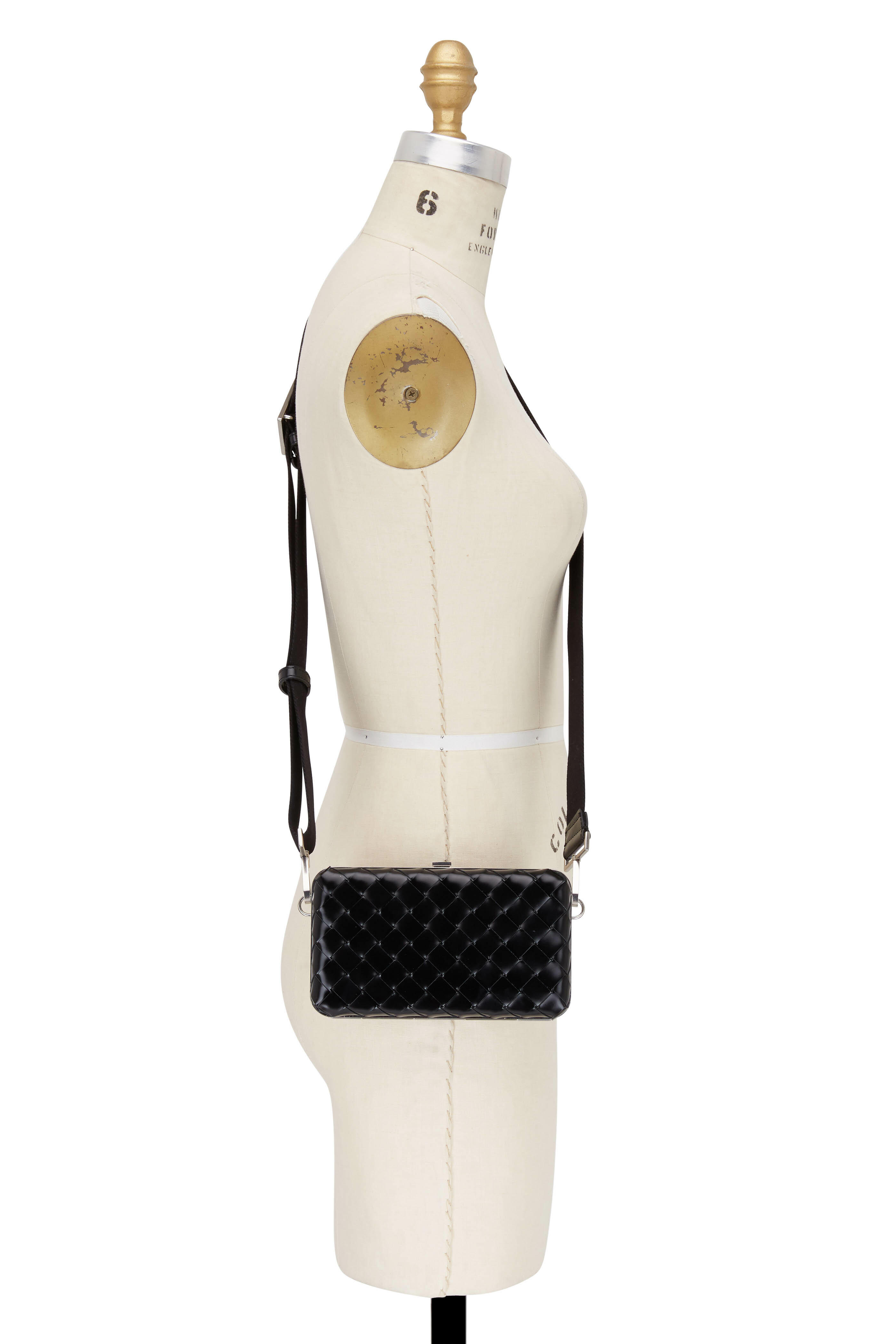 ショルダーバッグ BLACK LEATHER VENETO CROSSBODY Bottega Veneta Small Veneto Leather Crossbody Bag | Saks