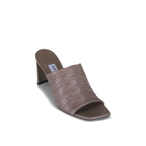 【新品・未使用】JIMMY CHOO ミュール 36.5 Black Patent Leather Sandals | AZIA 110 | Winter 2021