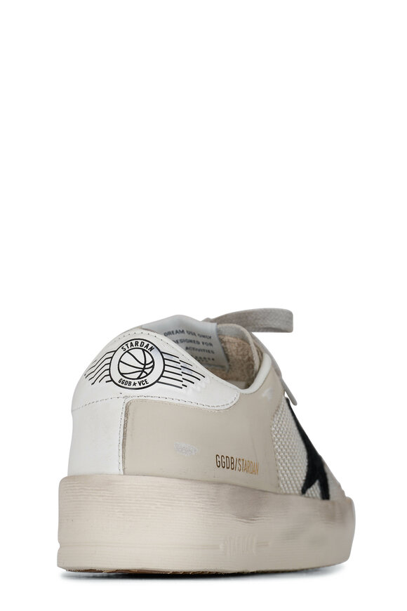 Golden Goose Stardan Sand Net & Black Star Leather Sneaker  - view 4