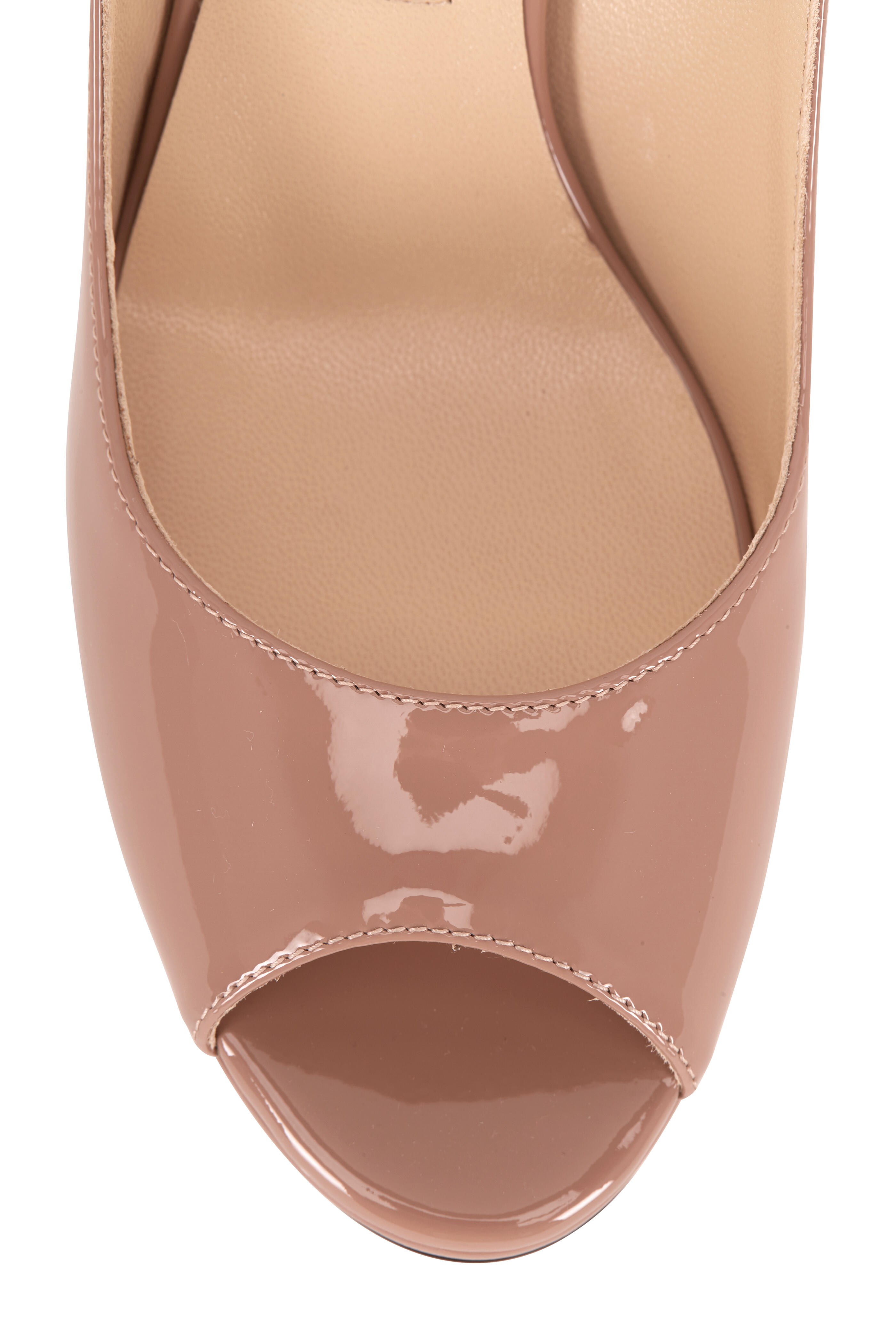 Jimmy Choo - Nova Ballet Pink Patent Leather Slingback, 100mm