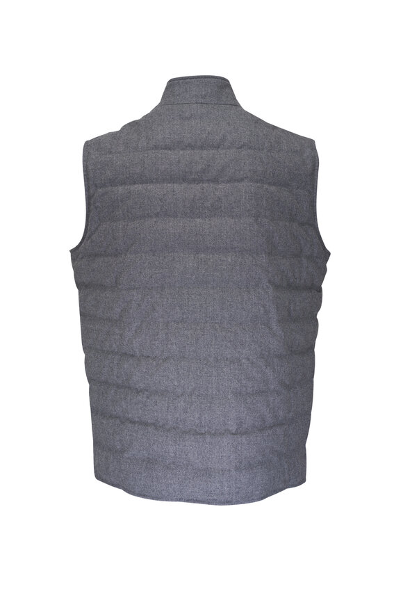 Peter Millar - Whistler Nickel Gray Reversible Vest 