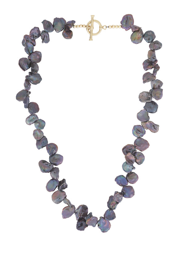 Cristina V. Keshi Peacock Pearl Necklace - view 1