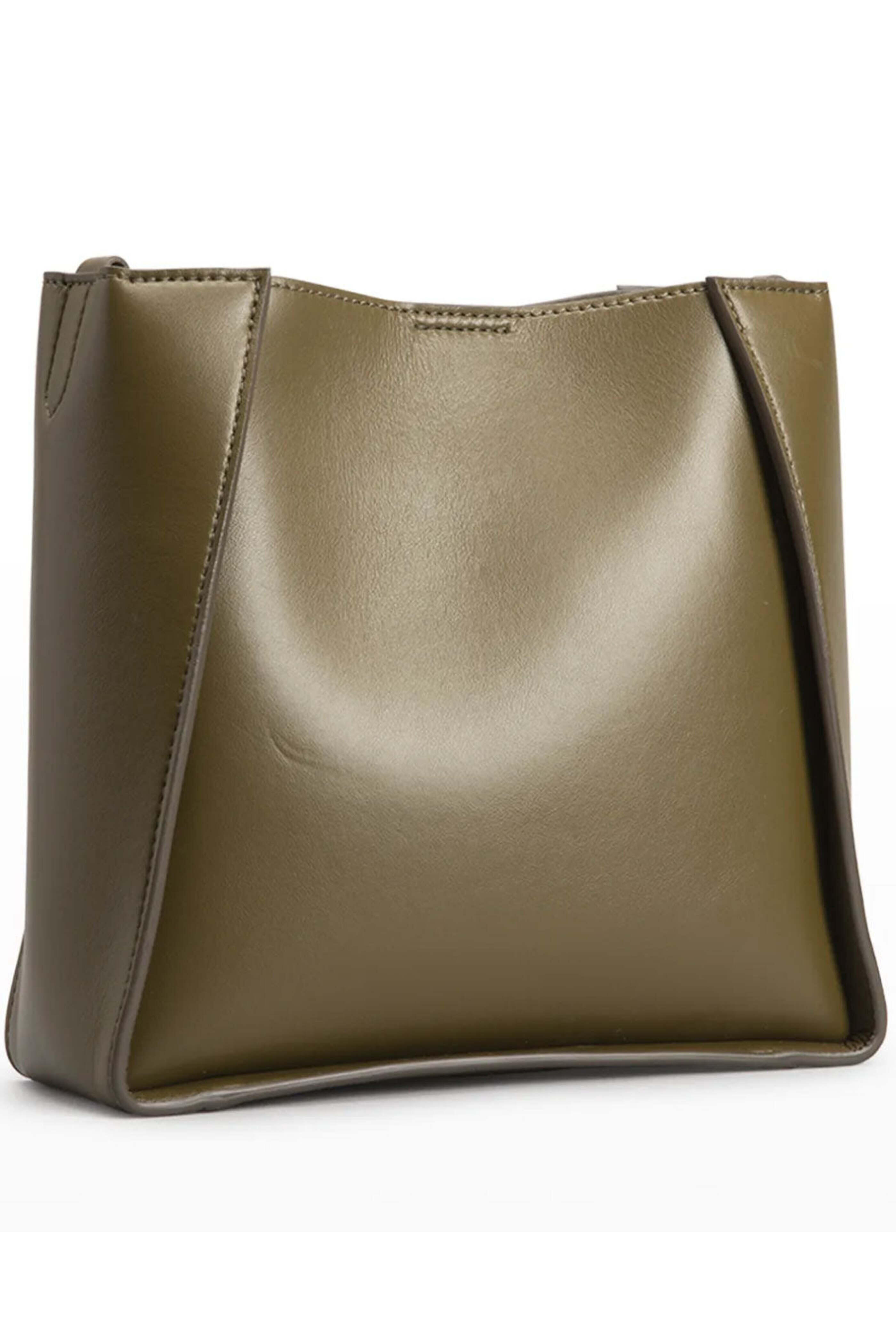 Stella McCartney - Logo Crossbody Bag in Military Green