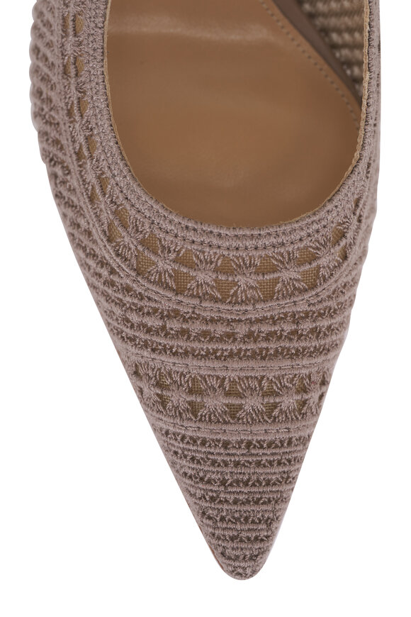 Arteana Trieste Taupe Mesh Pump, 75mm - view 6