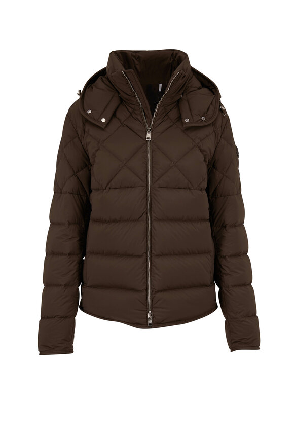 Moncler - Cecaud Military Green Matte Puffer Jacket