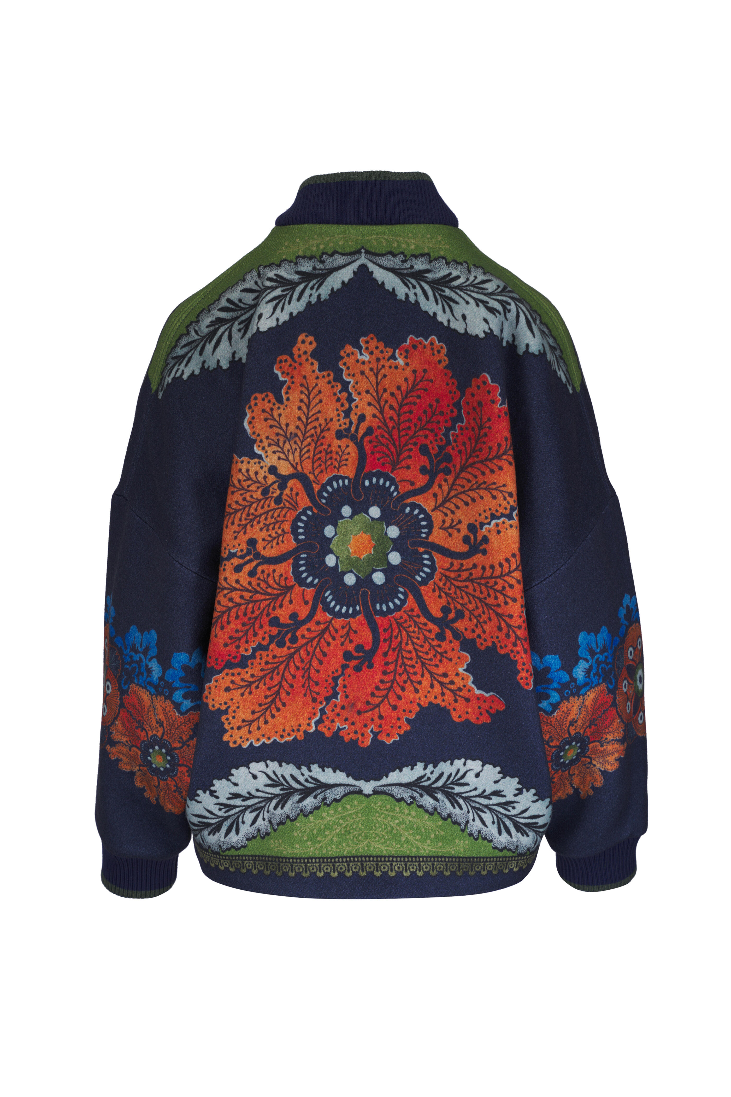 La DoubleJ - Brooklyn Bomber Bounty Placée Navy Wool Jacket