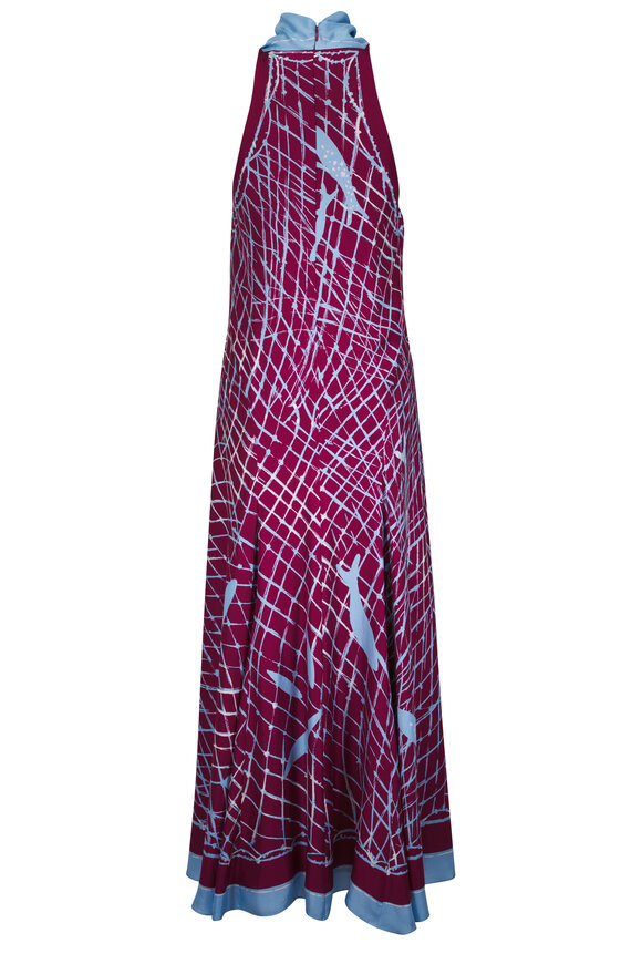 Altuzarra Moonlight Multicolor Silk Dress - view 4