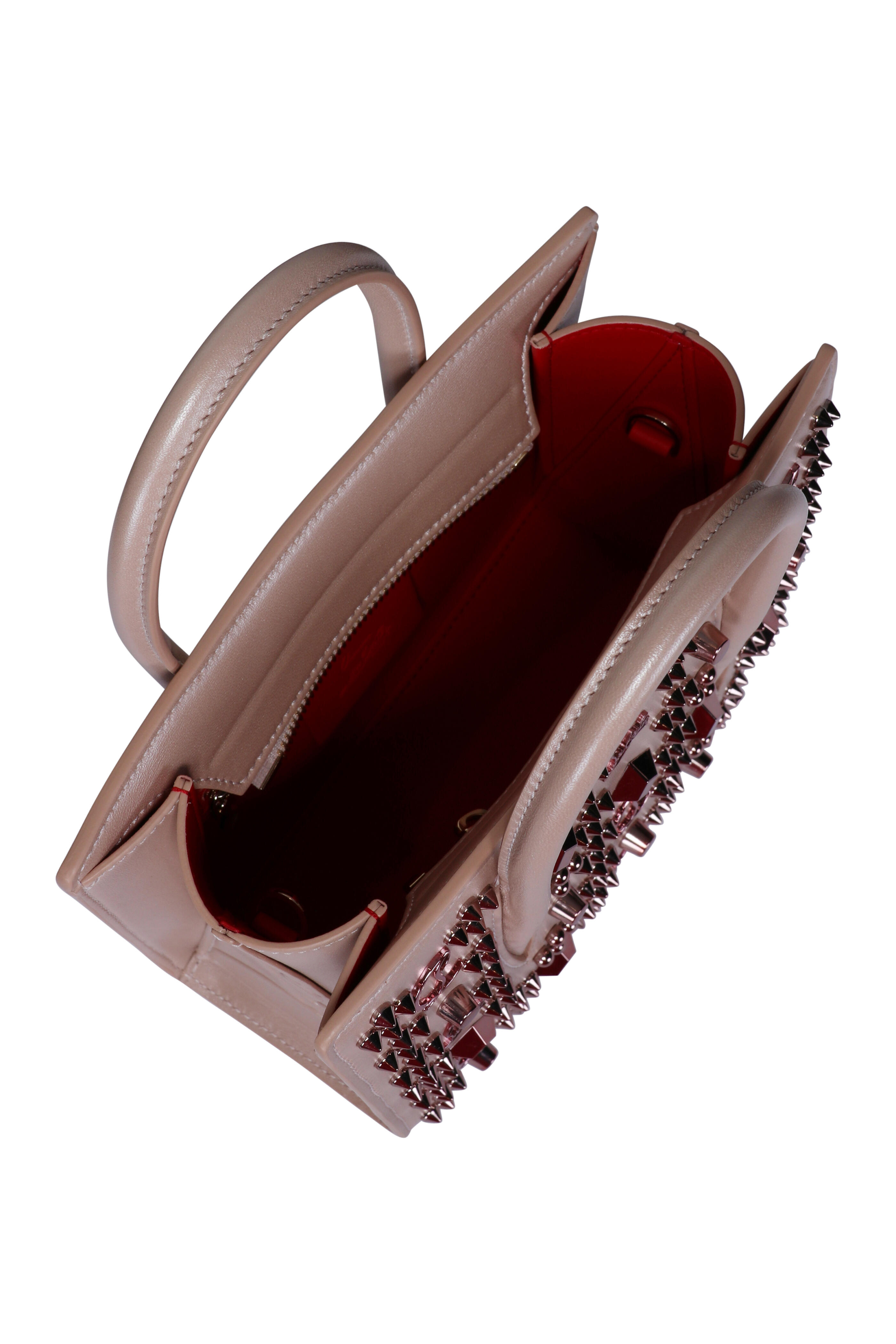 Christian Louboutin - Mini Paloma Milk Leather Top Handle Bag