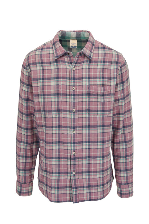 Faherty Brand - Orchid Bay Plaid Cotton Reversible Sport Shirt