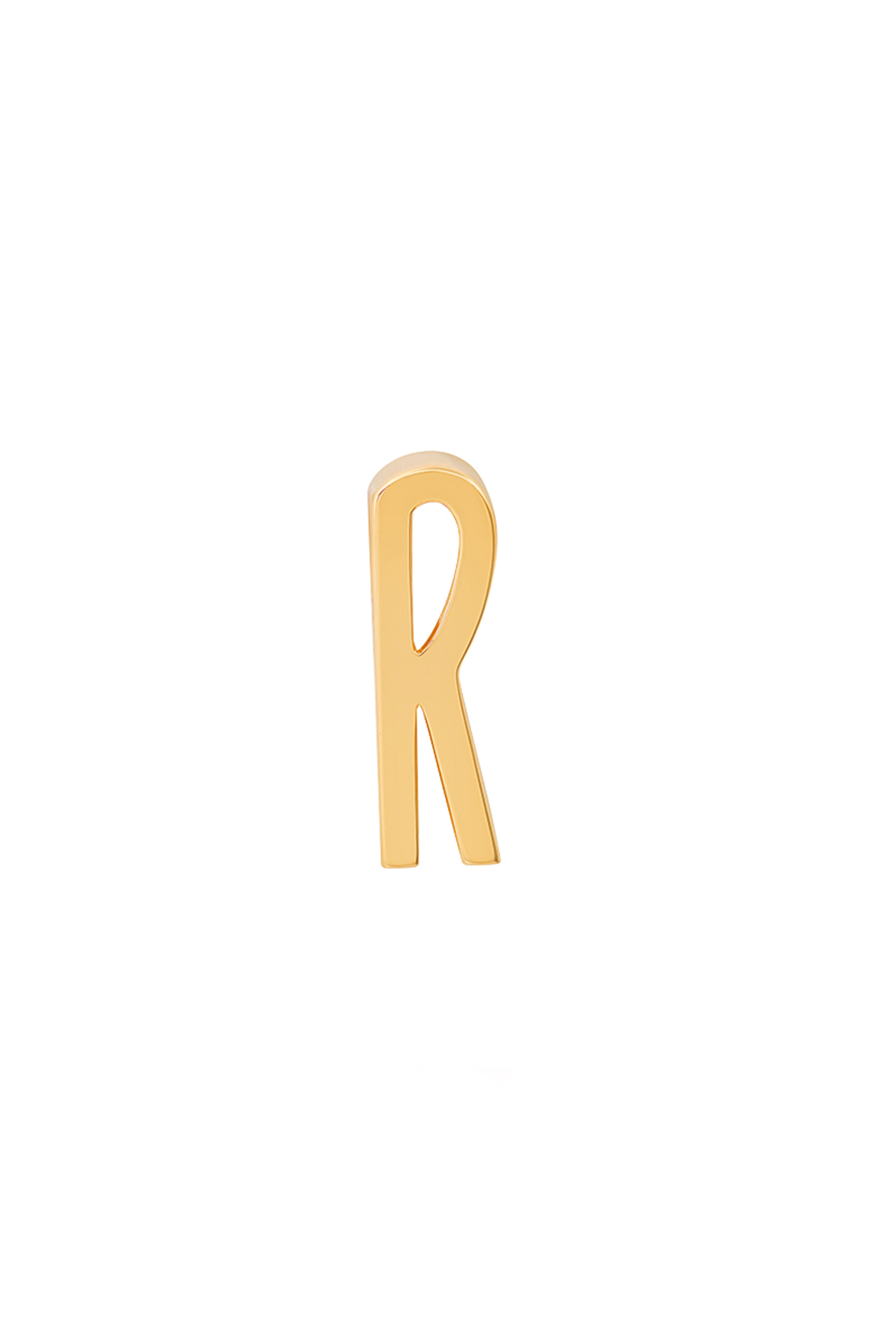 Helena Rose - 14k Yellow Gold Slide-On Classic Initial "R"