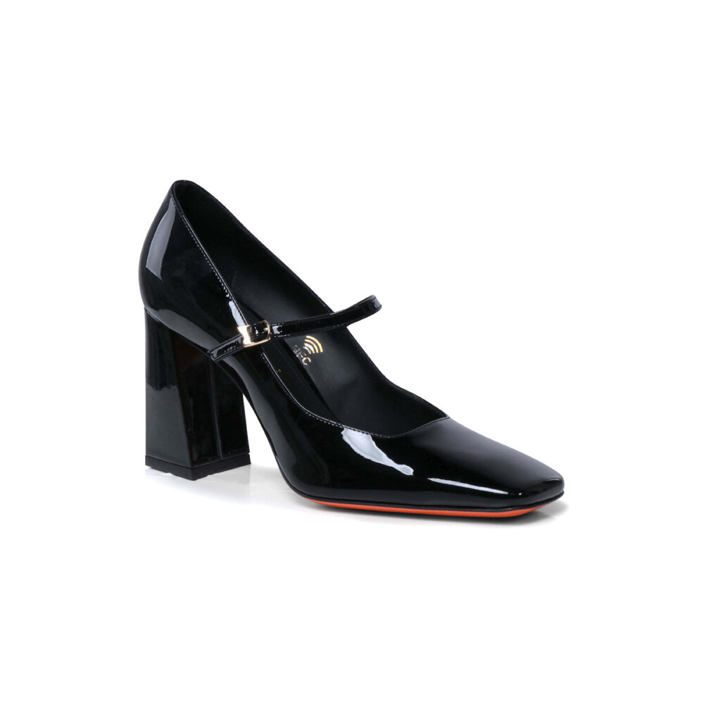 サンダル・ミュール SANTONI Black leather Peaches pumps (WDMP70407HA2NSZA N01) 0400018654543?wid=900