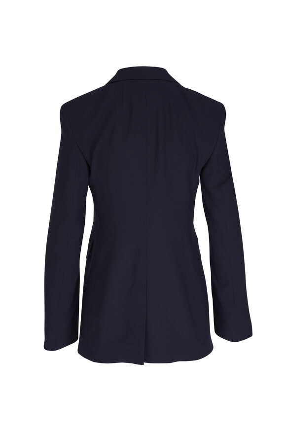 Akris - Taddeo Navy Wool Jacket 