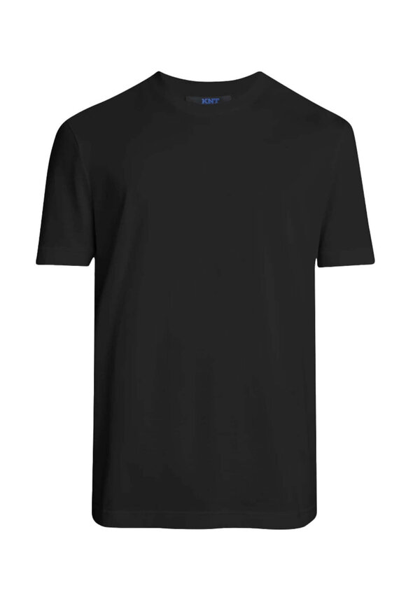 KNT Black Crewneck Tee