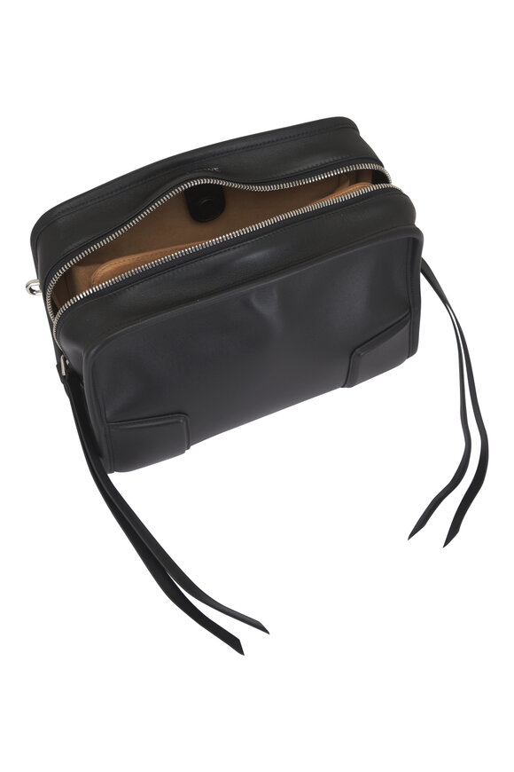 Loewe Small Amazona 180 Black Leather Top Handle Bag - view 5
