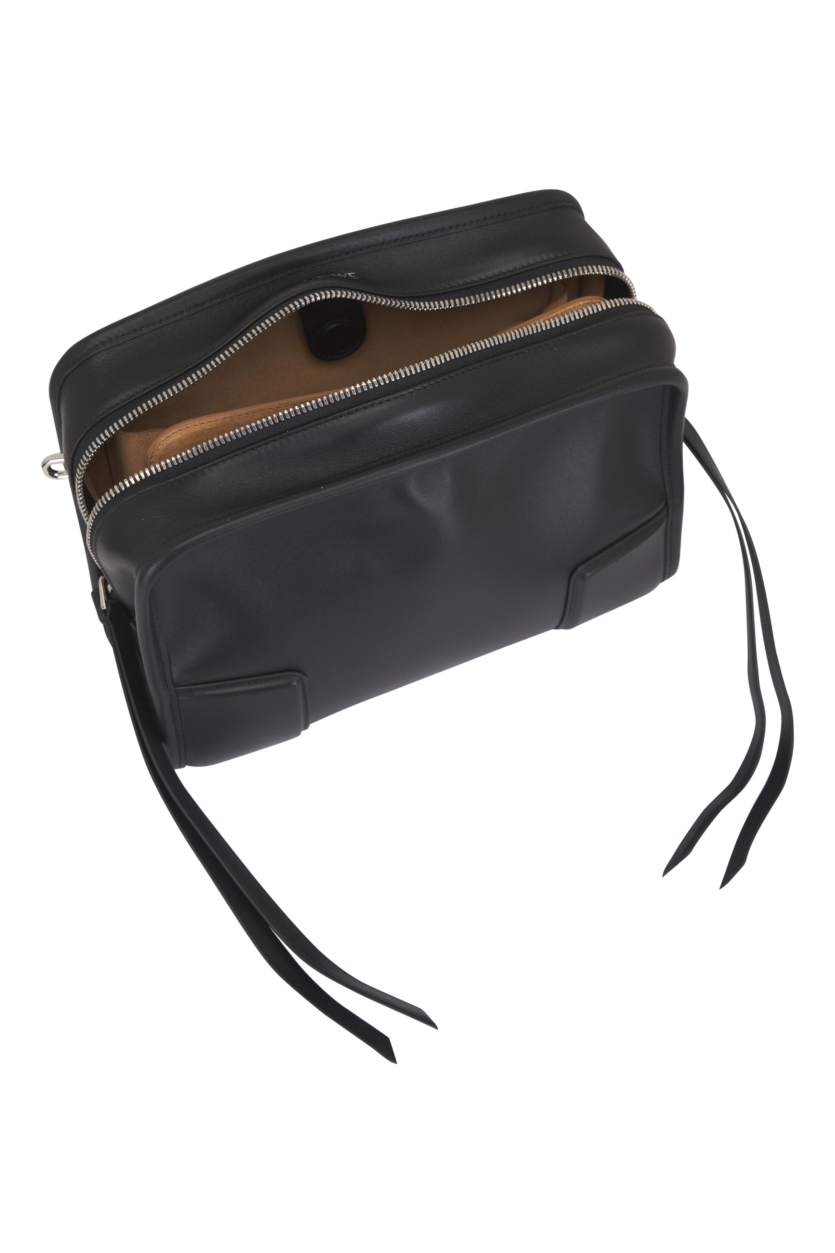 Loewe - Small Amazona 180 Black Leather Top Handle Bag