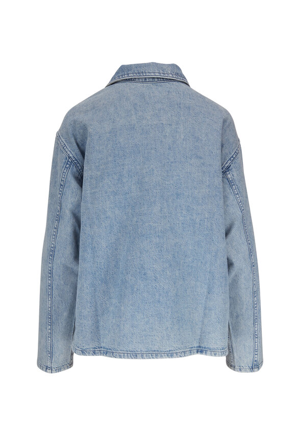 Nili Lotan - Harper Denim Blouse 