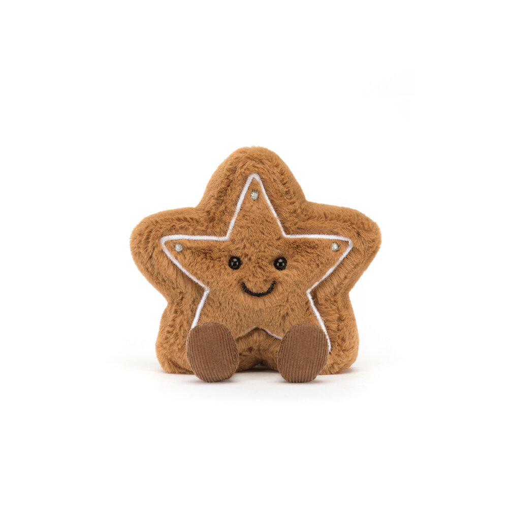  Amuseables Star Cookie 星 クッキー Jellycat - Amuseables Star Cookie | Mitchell Stores