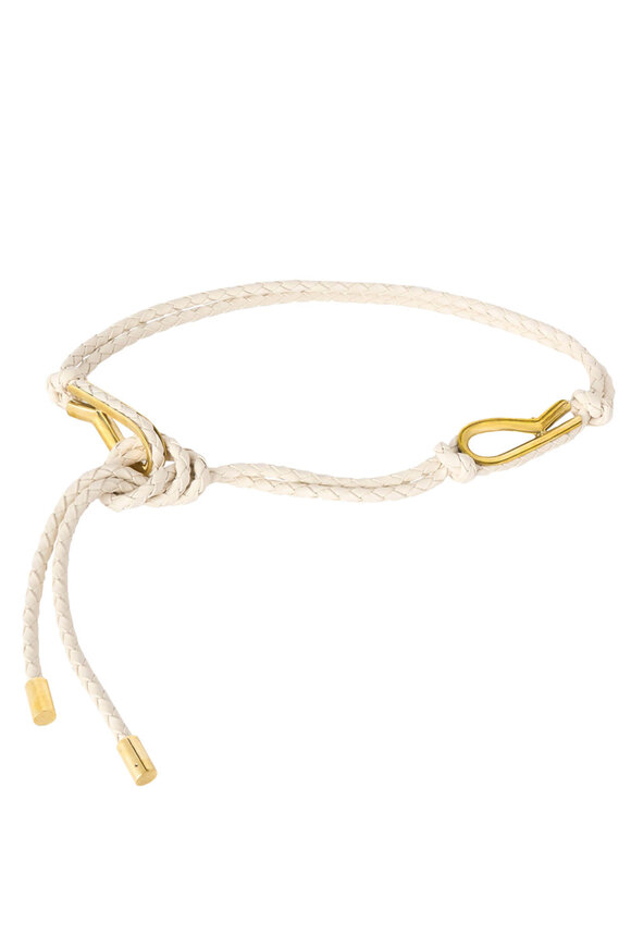 ベルト Bottega Veneta Doppio Giro Intreccio Bottega Veneta - Maxi Intreccio Belt in Butter | Mitchell Stores