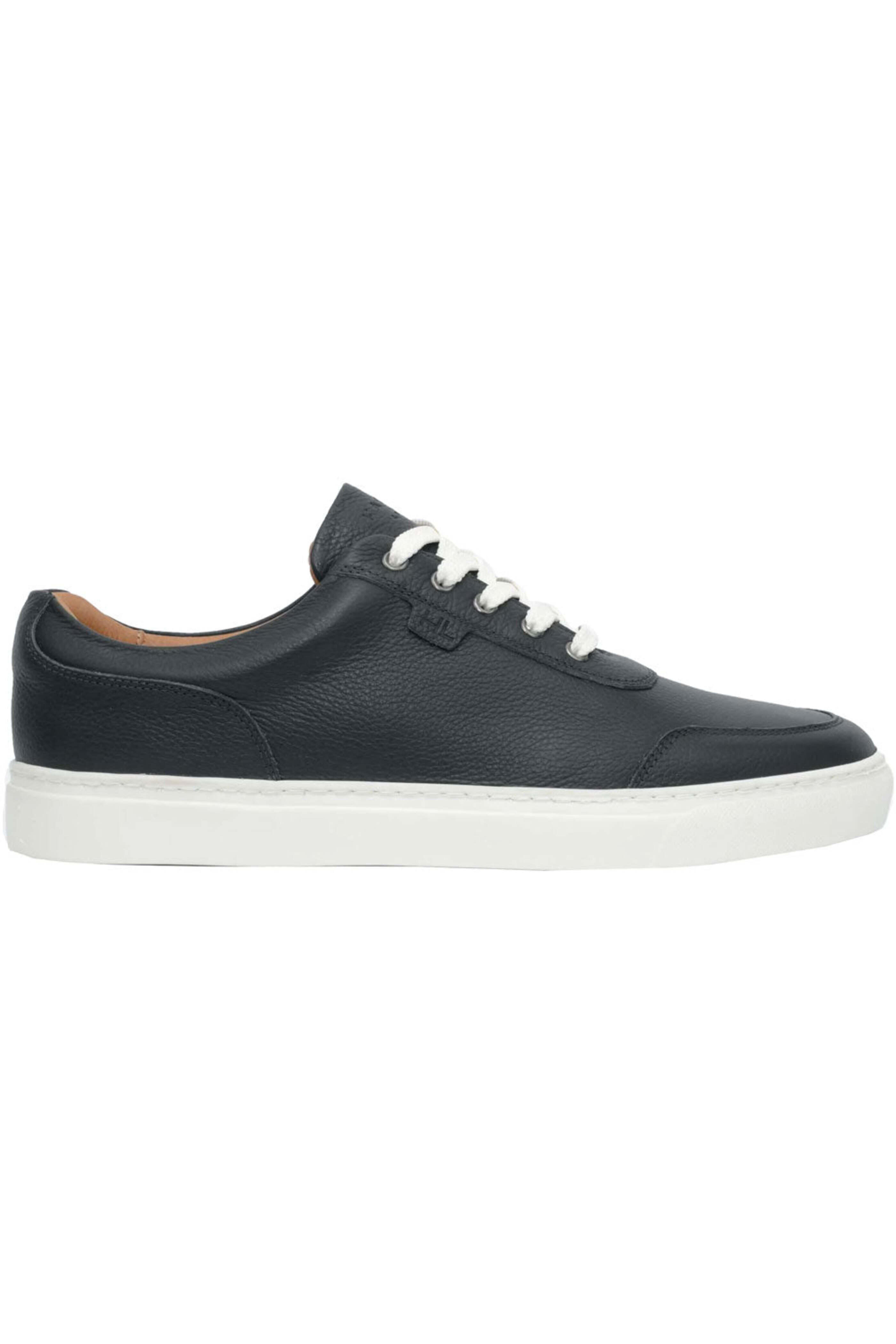 Harrys of London - Nimble Leather Sneaker in Black