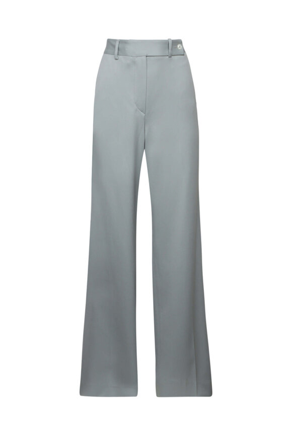 パンツ KITON SILK PANTS WITH PRINT Kiton - Admiral Blue Silk Print Pant | Mitchell Stores