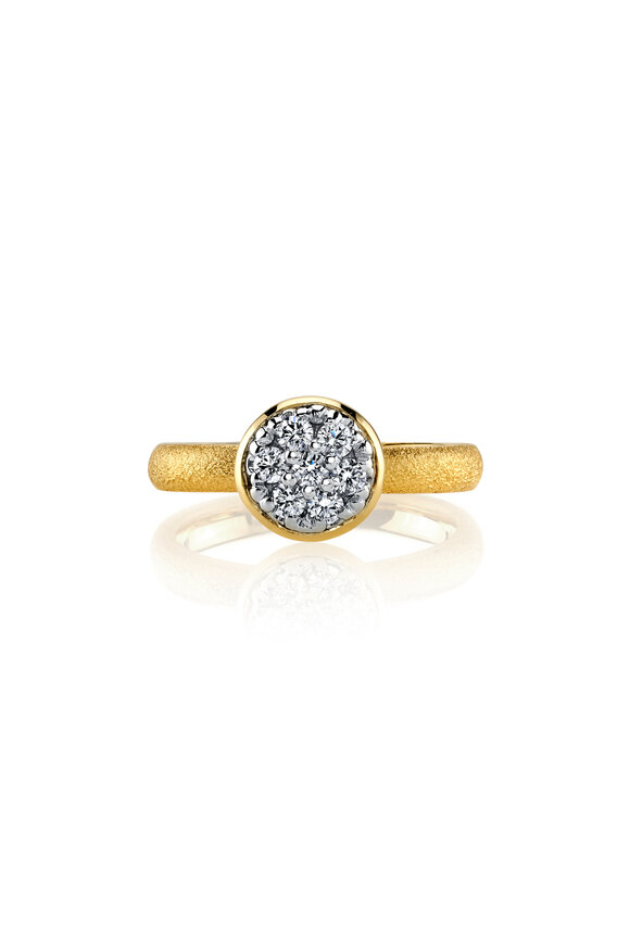Aaron Henry Gold Diamond Ring - view 1