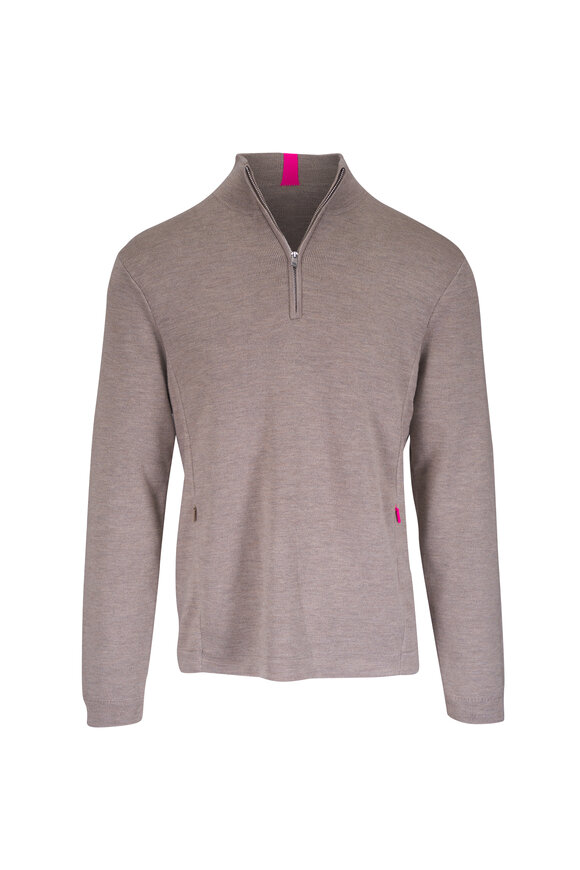 G/Fore Windbreaker Dune Merino Wool Pullover