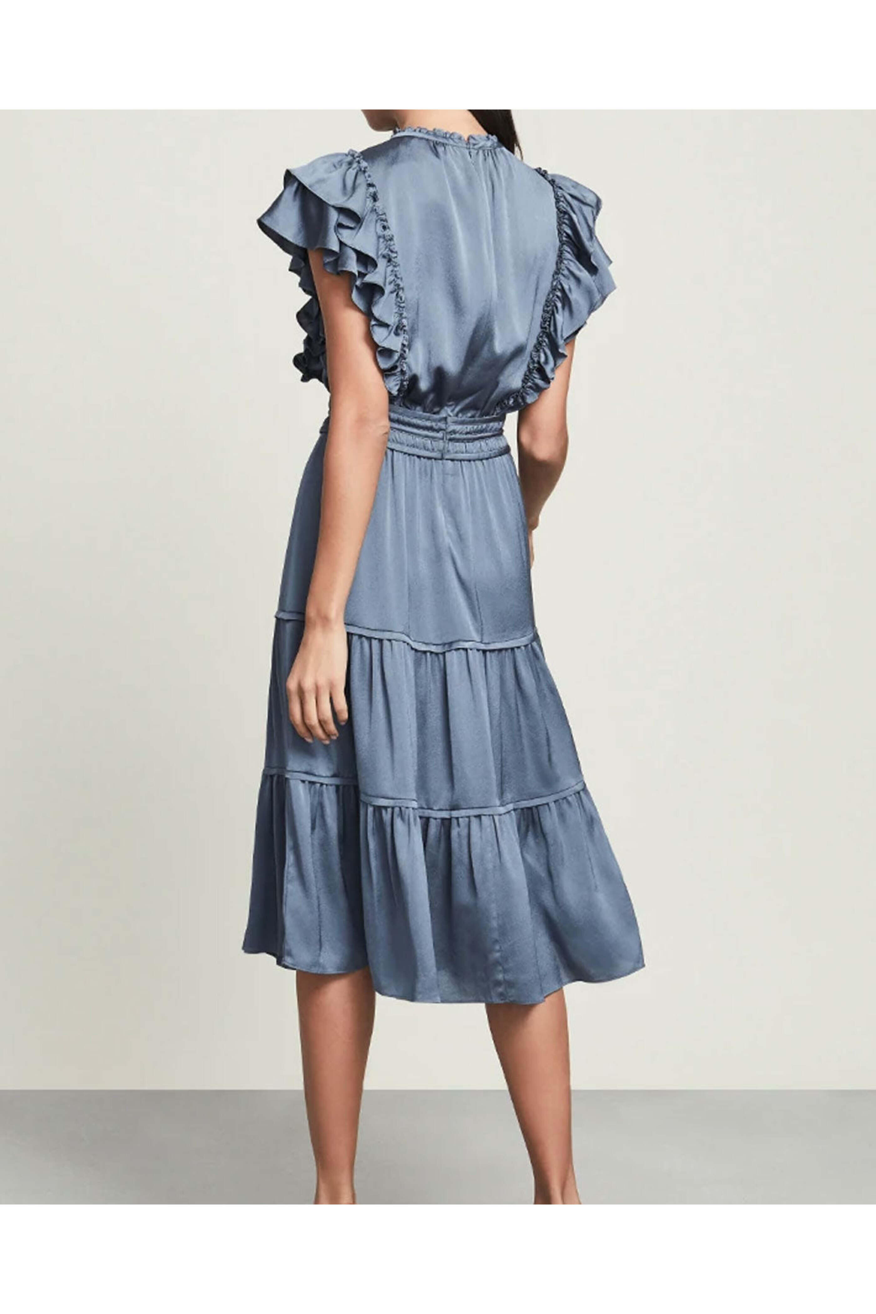 Veronica Beard - Dark Slate Snover Midi Dress