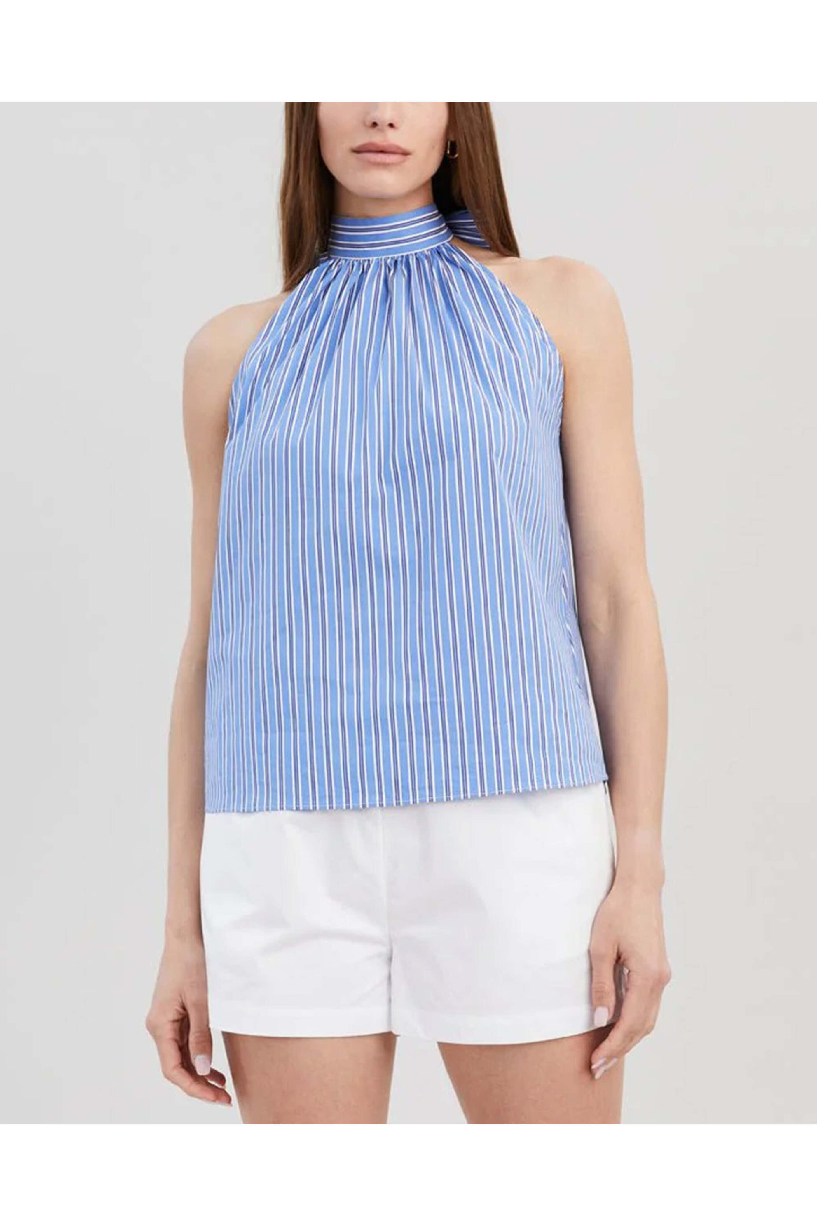 Solid & Striped - French Navy Stripe Barbara Top