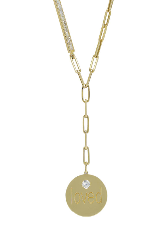 Genevieve Lau - Big Loved Pendant Necklace