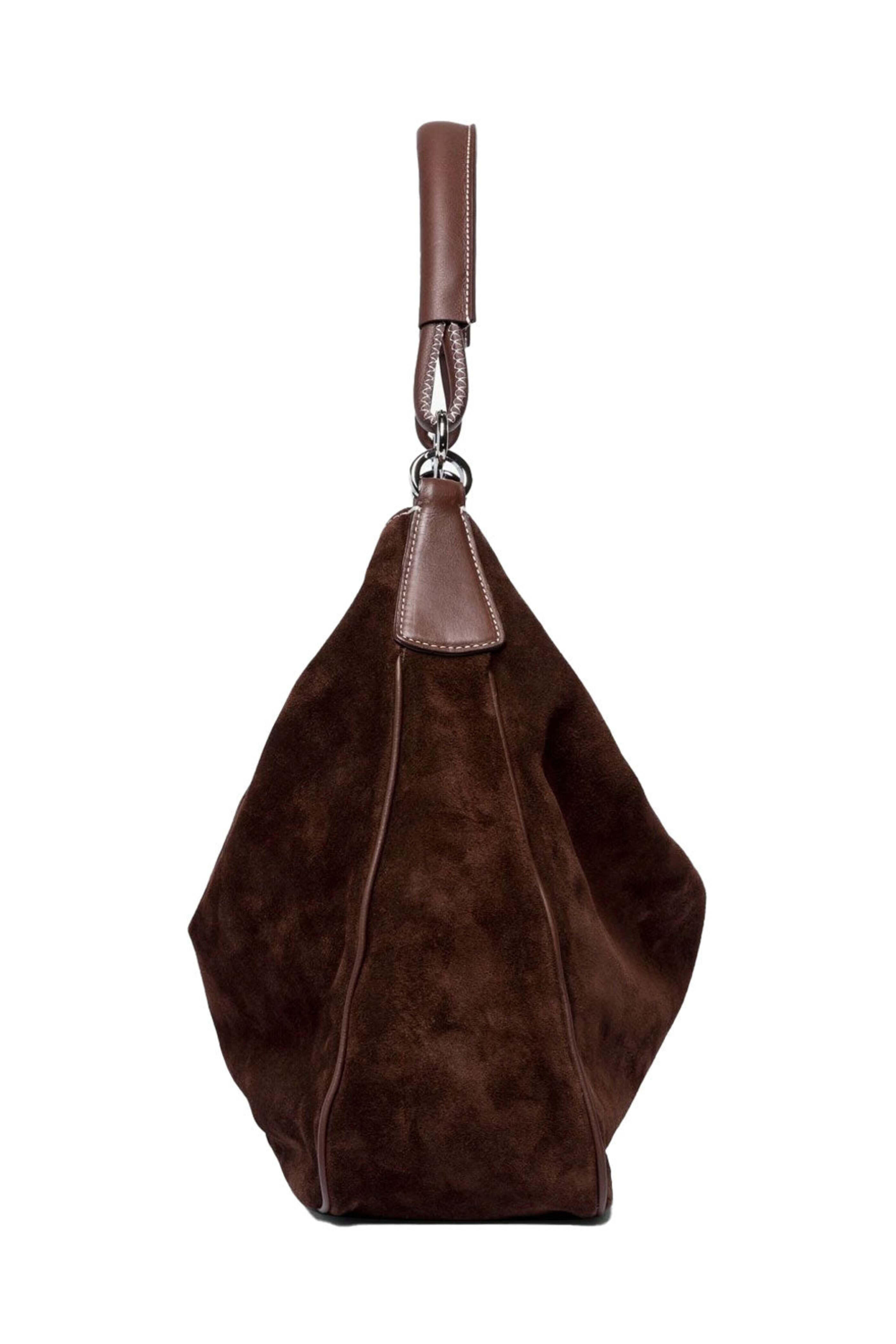 Staud - Perry Hobo Bag in Mahogany