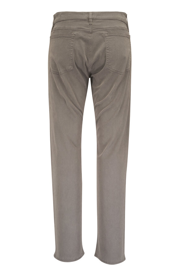Frame L'Homme Dusty Emerald Brushed Twill Jean - view 2