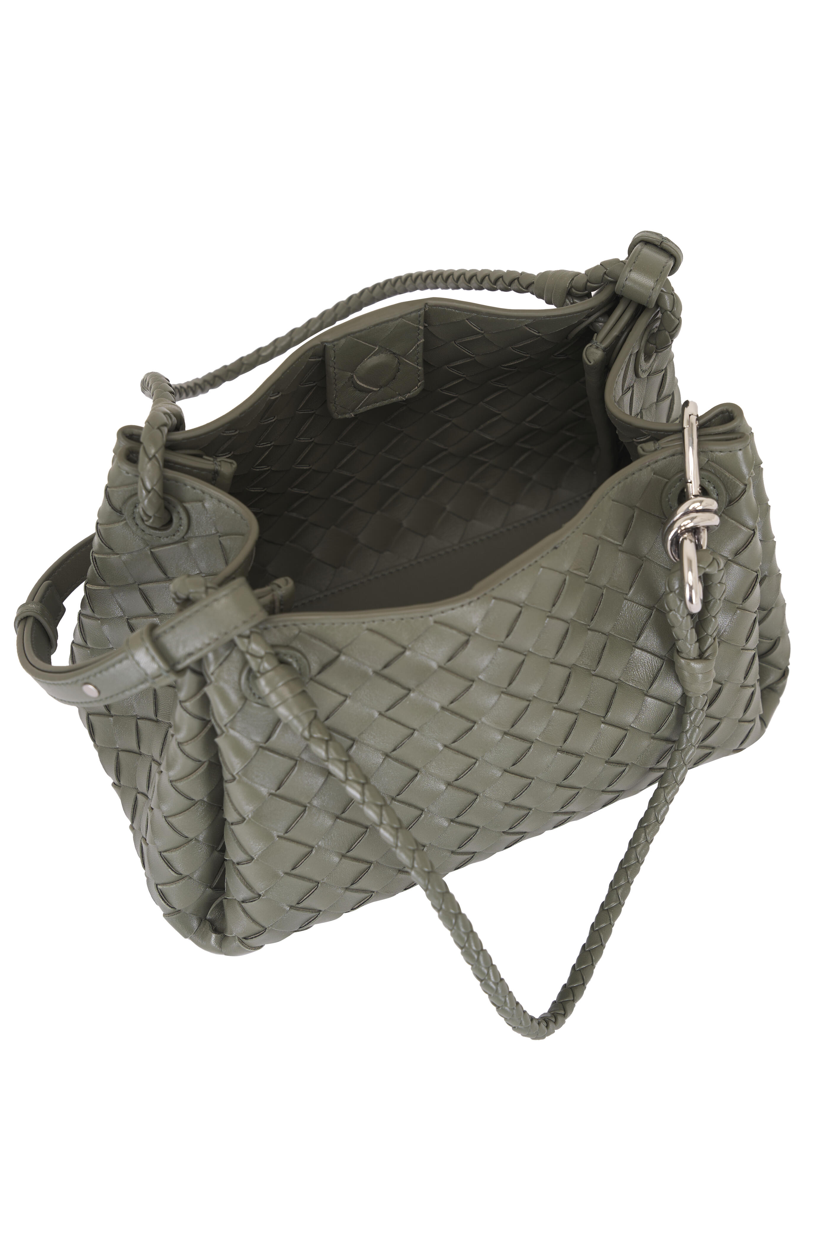 Bottega Veneta - Medium Parachute Pickle Leather Shoulder Bag