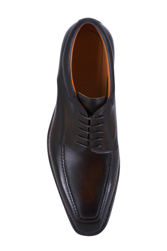 Bontoni Eroico Dark Brown Leather Dress Shoe - view 3