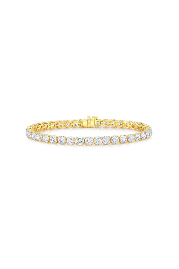 Rahaminov - Brilliant Round 10.29CT Diamond Tennis Bracelet