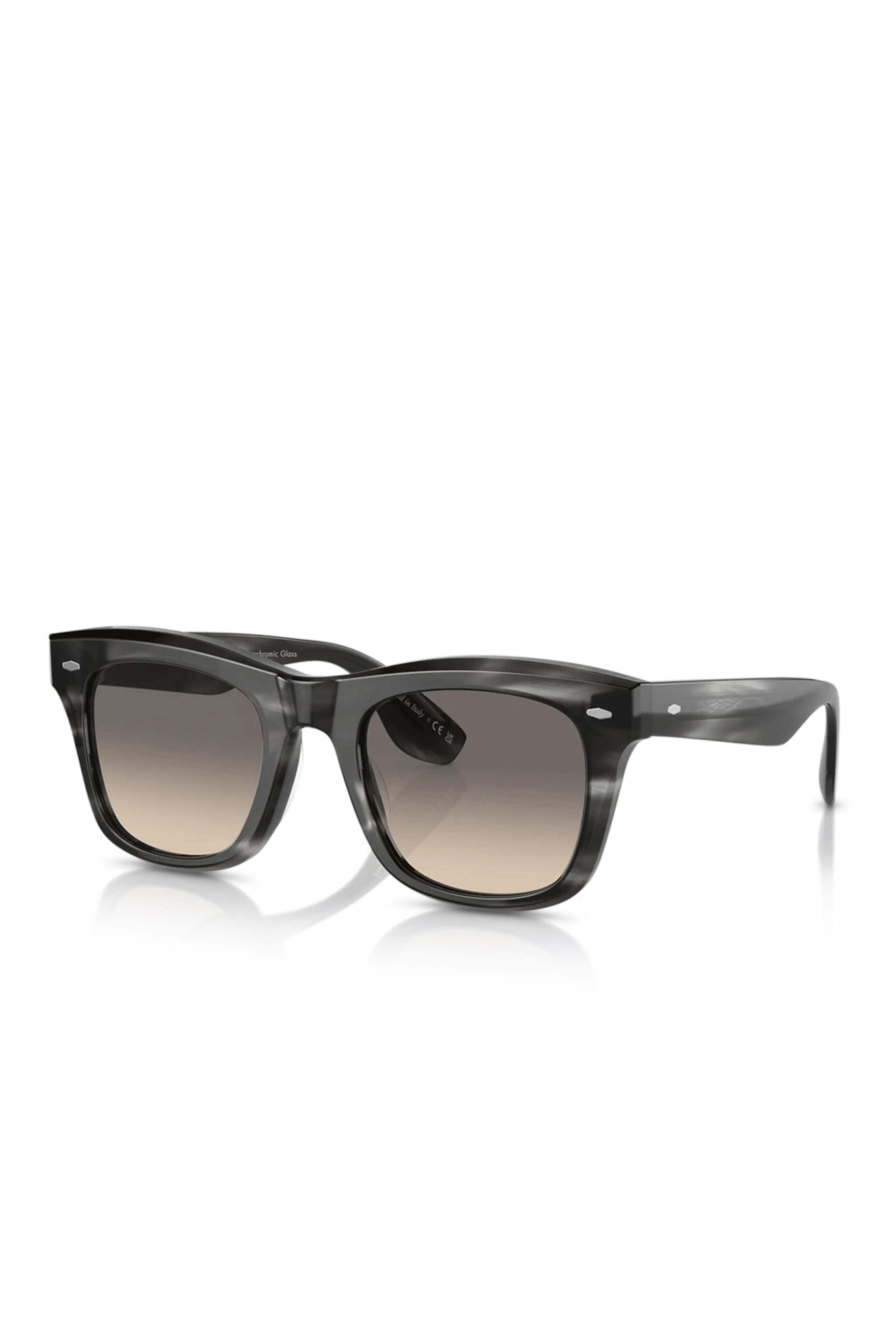 Oliver Peoples - Mr. Brunello Charcoal Tortoise Sunglasses