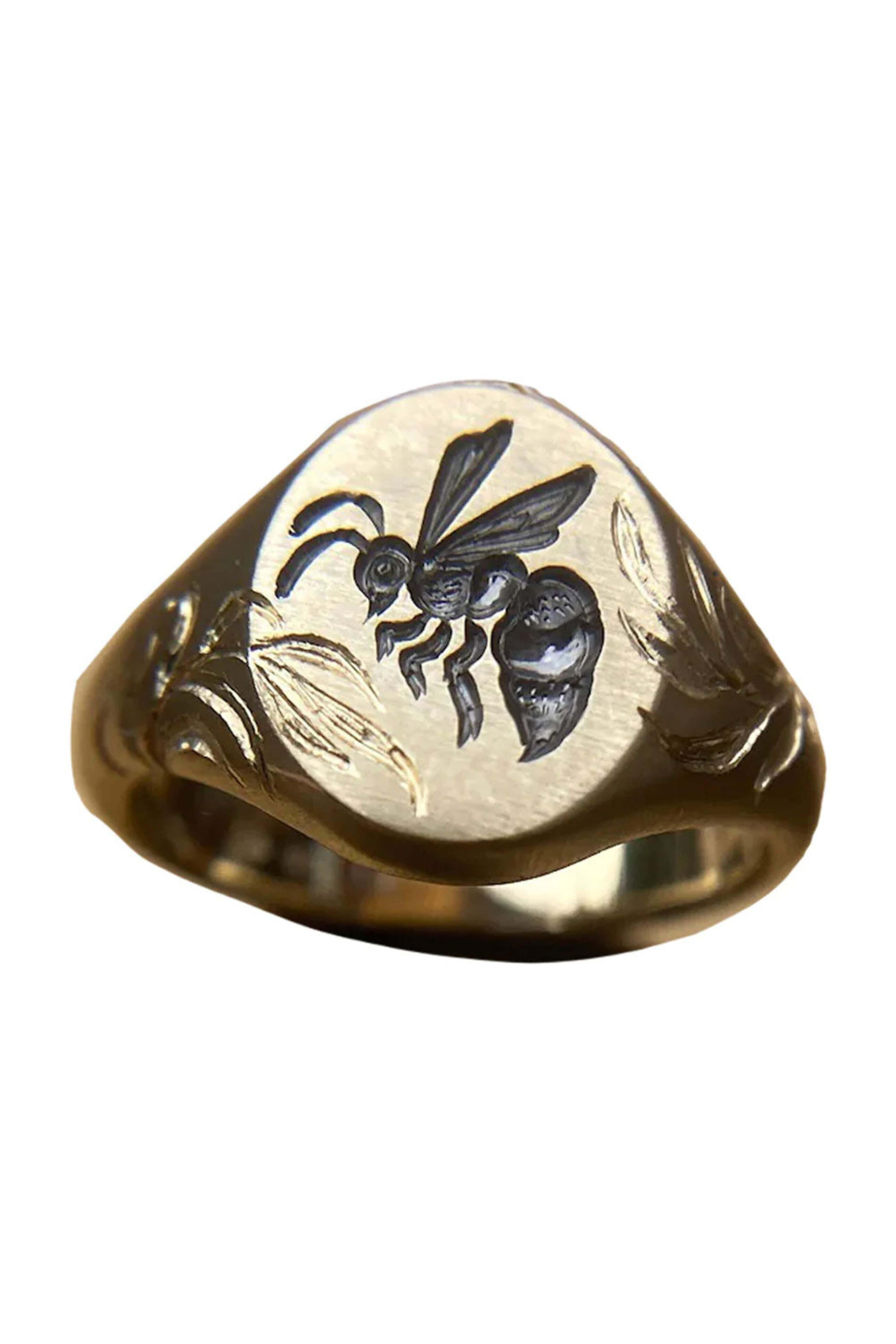 Castro Smith - Honey Bee Signet Ring