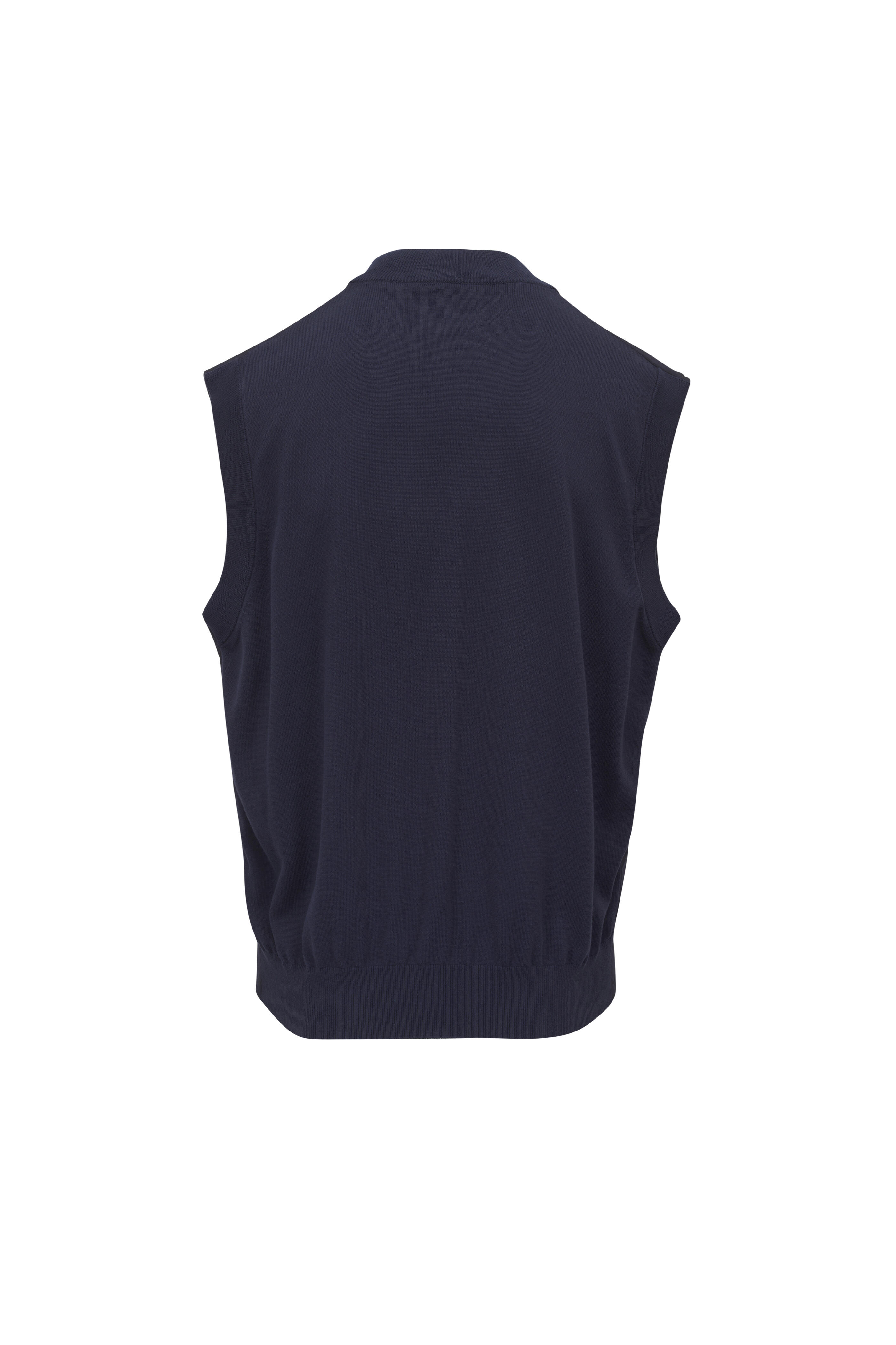 Brunello Cucinelli - Navy Hybrid Vest