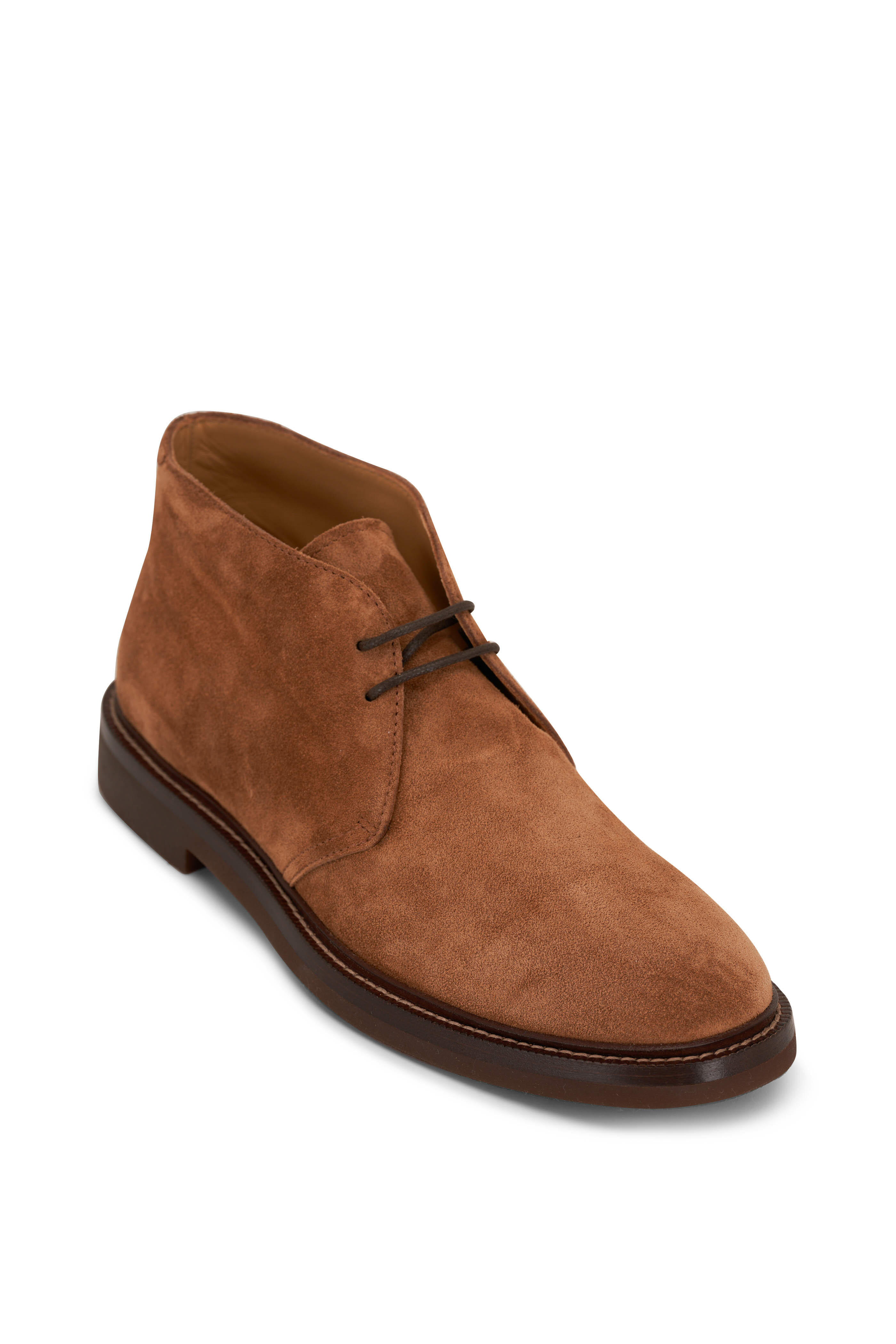 Lace-ups shoes Brunello Cucinelli - Desert shoes in brown