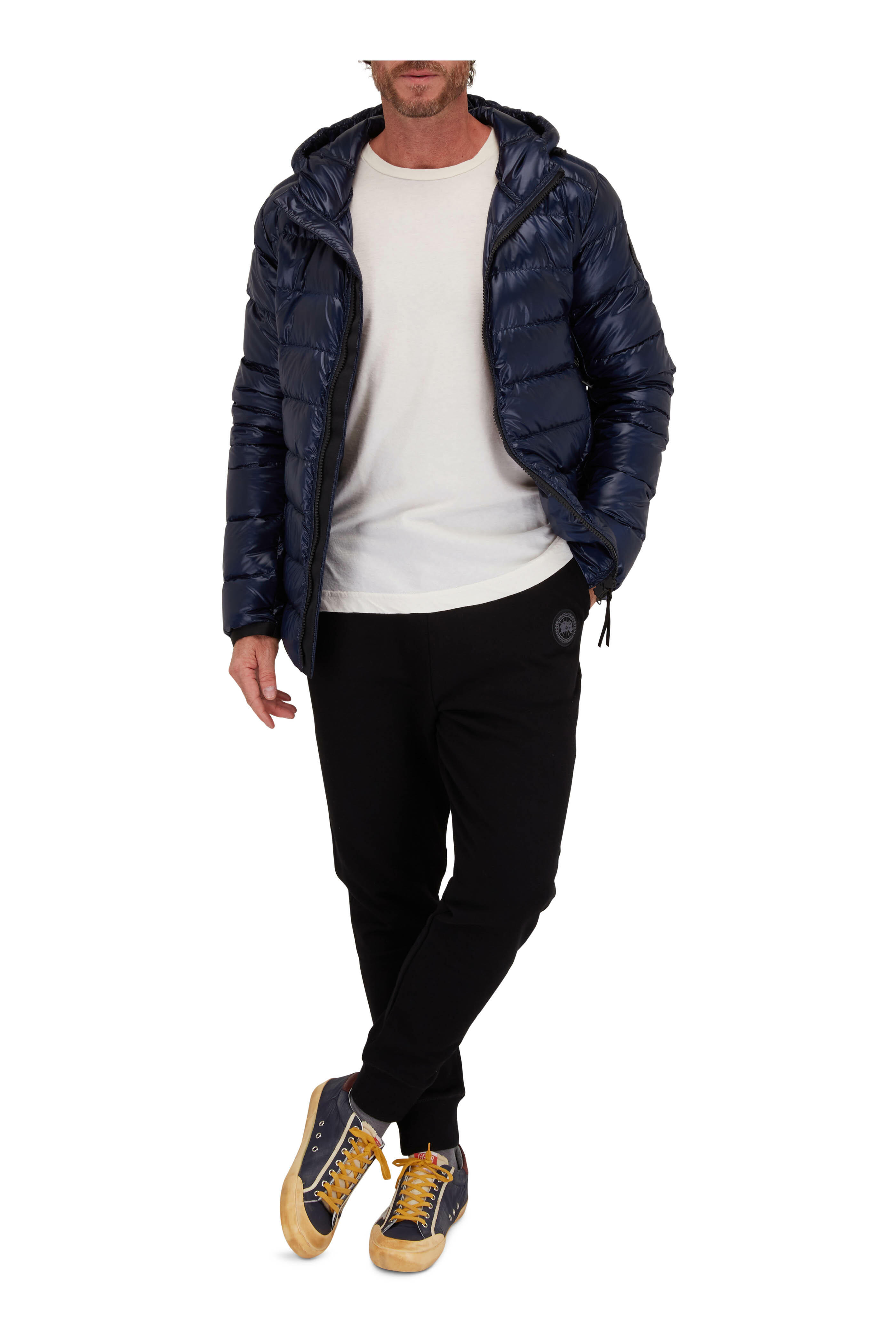 Golden Goose - Super-Star Navy Leather Low Top Sneaker