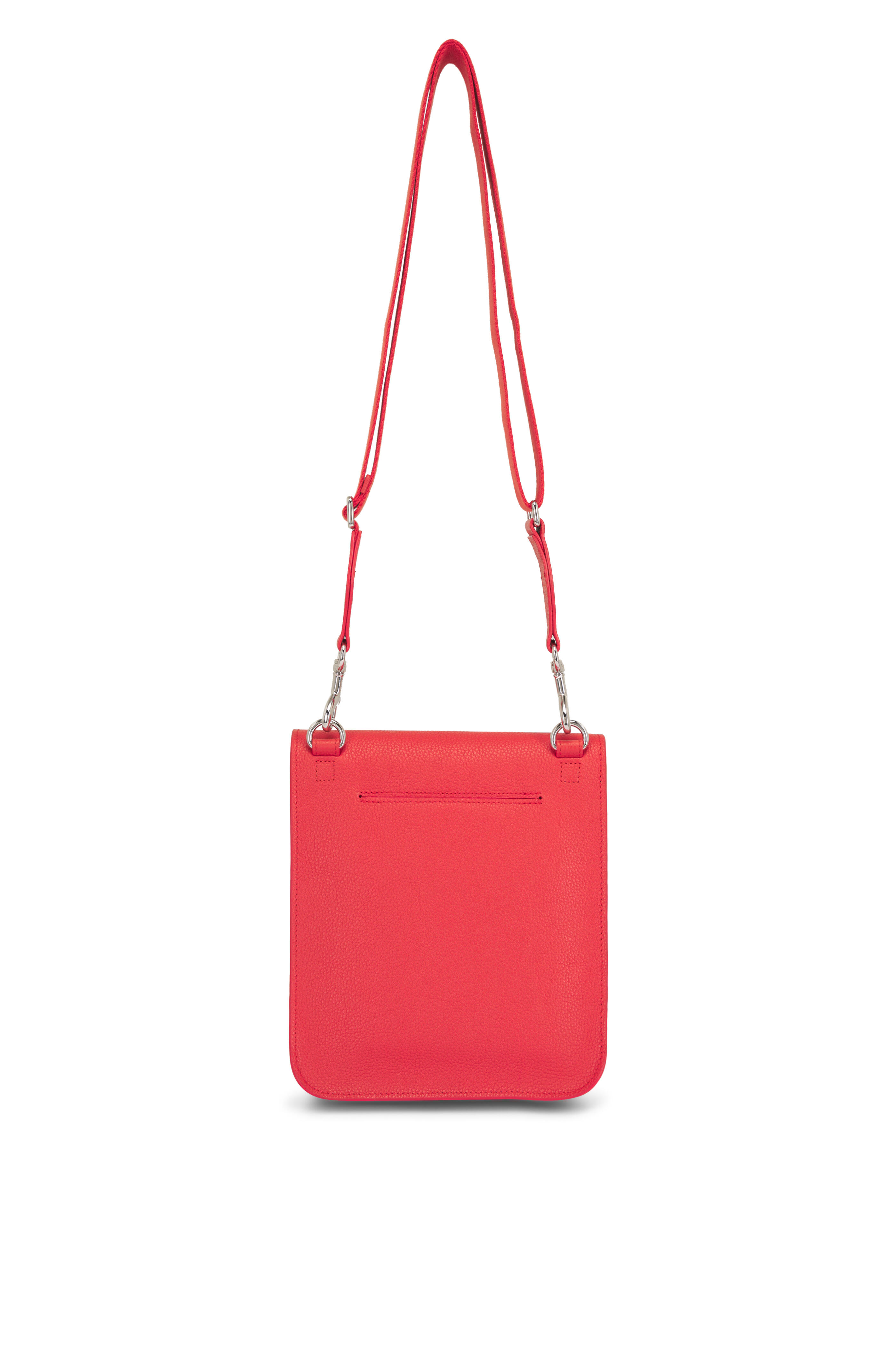 Akris - Anouk Tangerine Leather Crossbody Bag